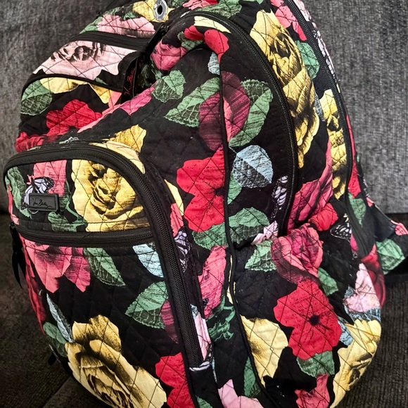 Vera Bradley FULL SIZE backpack - Picture 5 of 7